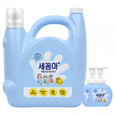 세꼼마 핸드워시 3.5L 레몬향X 2개+ 증정 레몬향 공병250ml X 2개