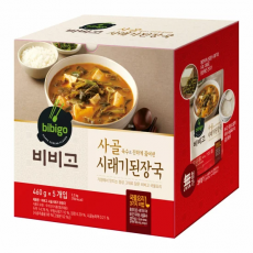 CJ 비비고 시래기된장국 460g X 5팩