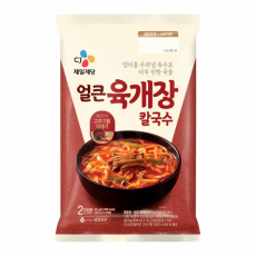 CJ 비비고 얼큰 육개장 칼국수 414g