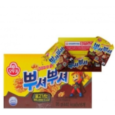 오뚜기 뿌셔뿌셔 불고기맛 90G X 16개